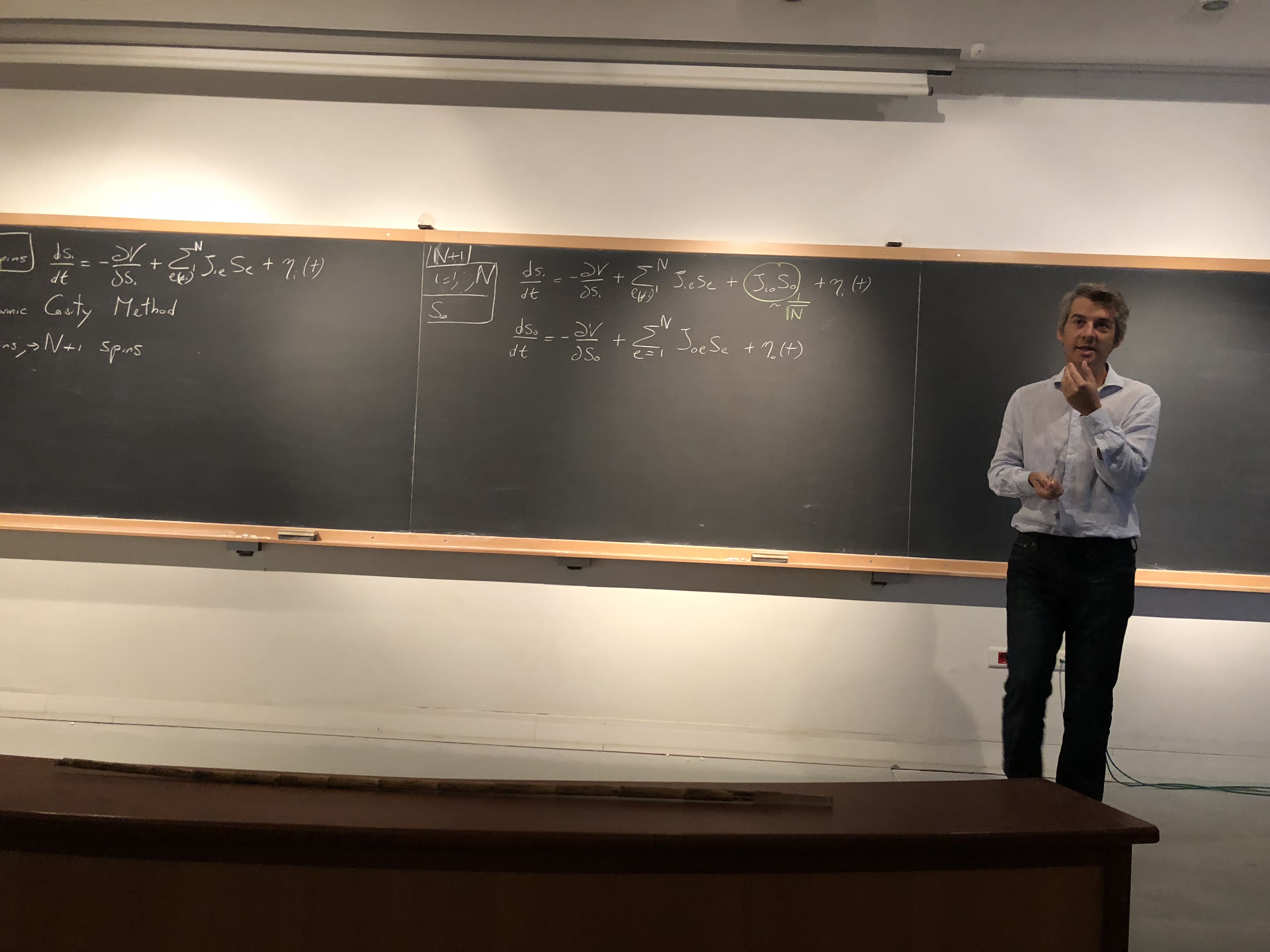 A moment from the 2018 Cargèse school