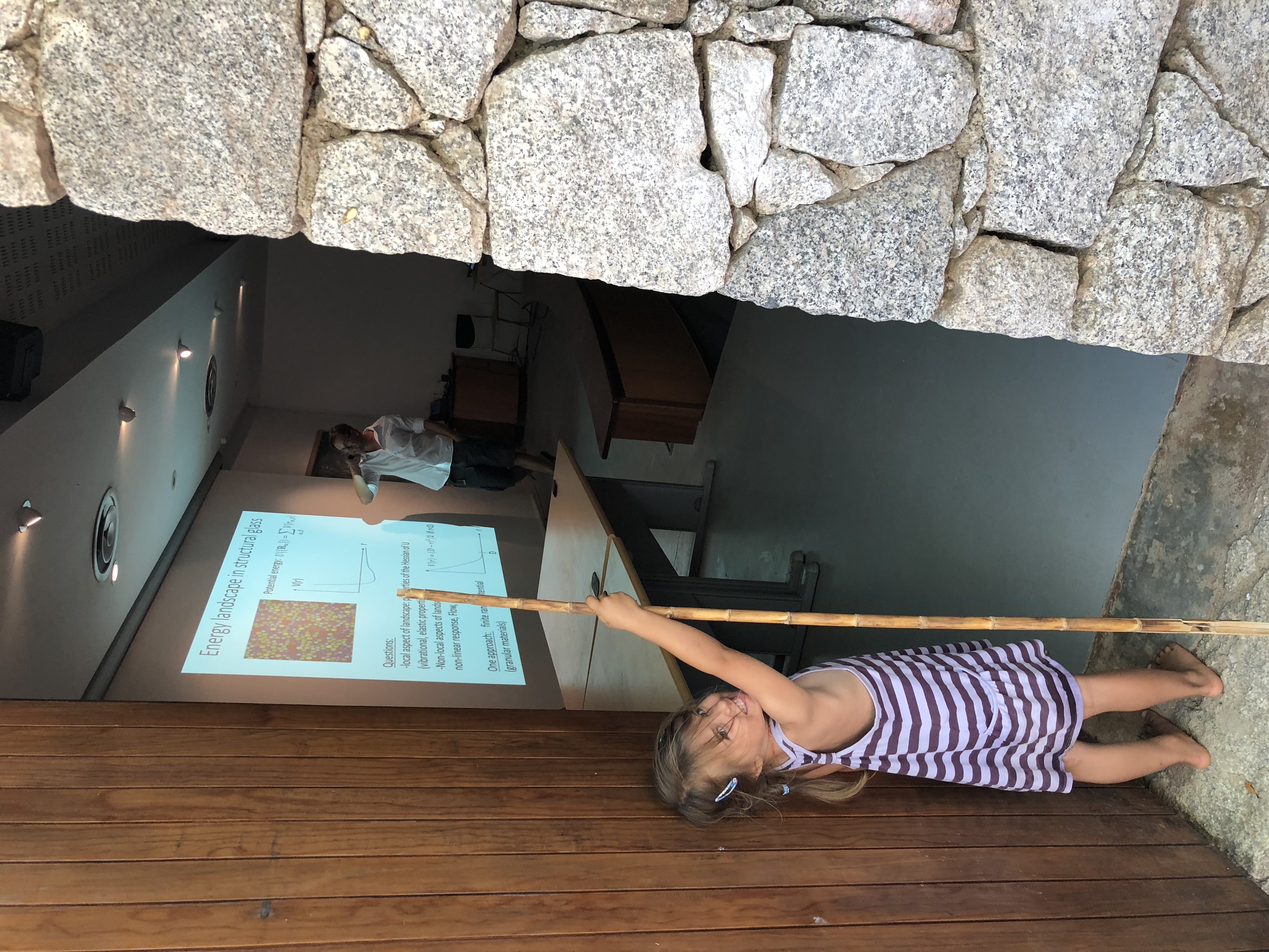 A moment from the 2018 Cargèse school