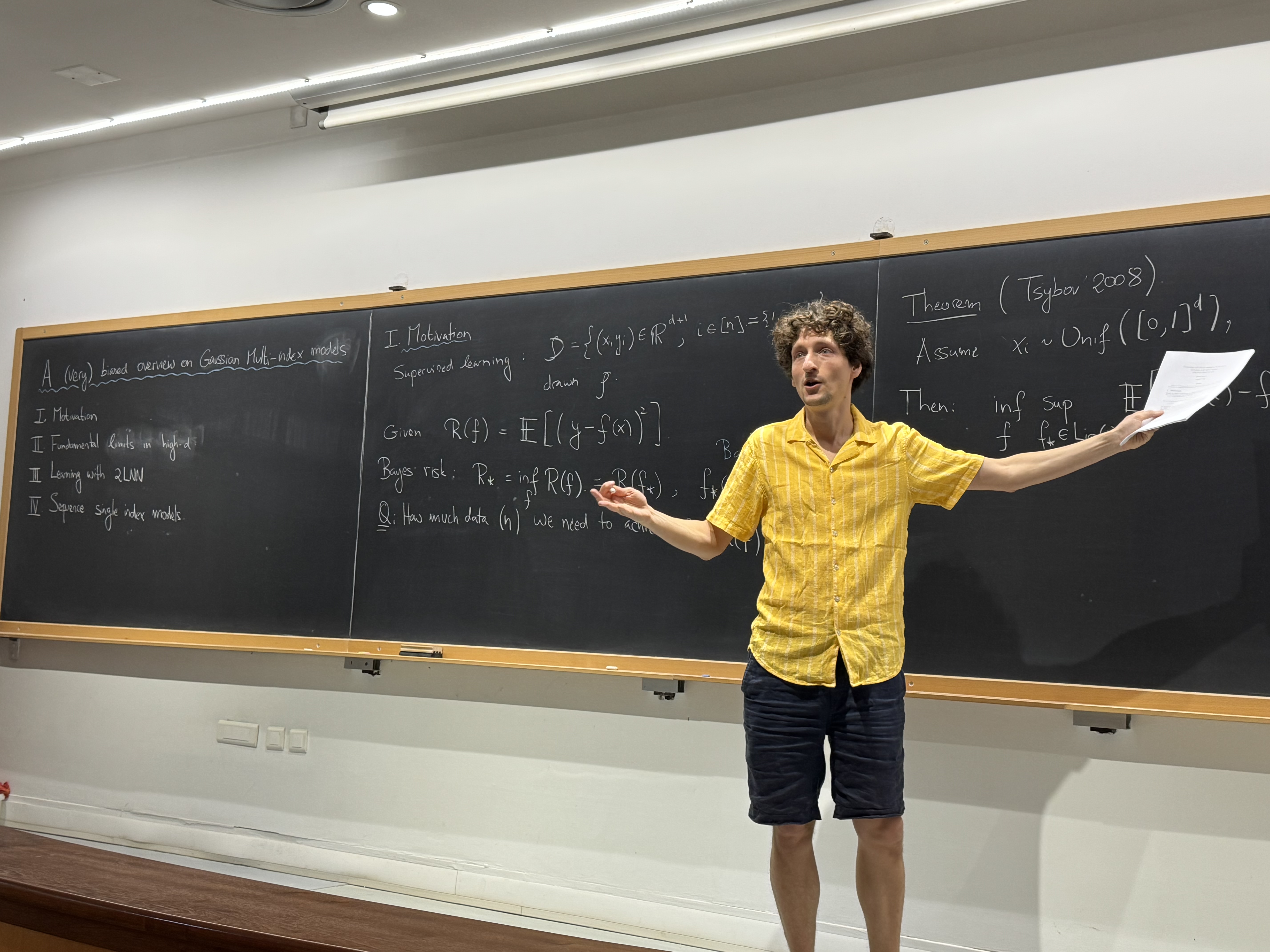 A moment from the 2025 Cargèse school